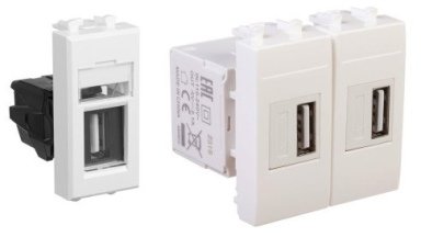 Розетки USB